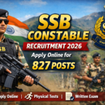 SSB Constable Recruitment 2026