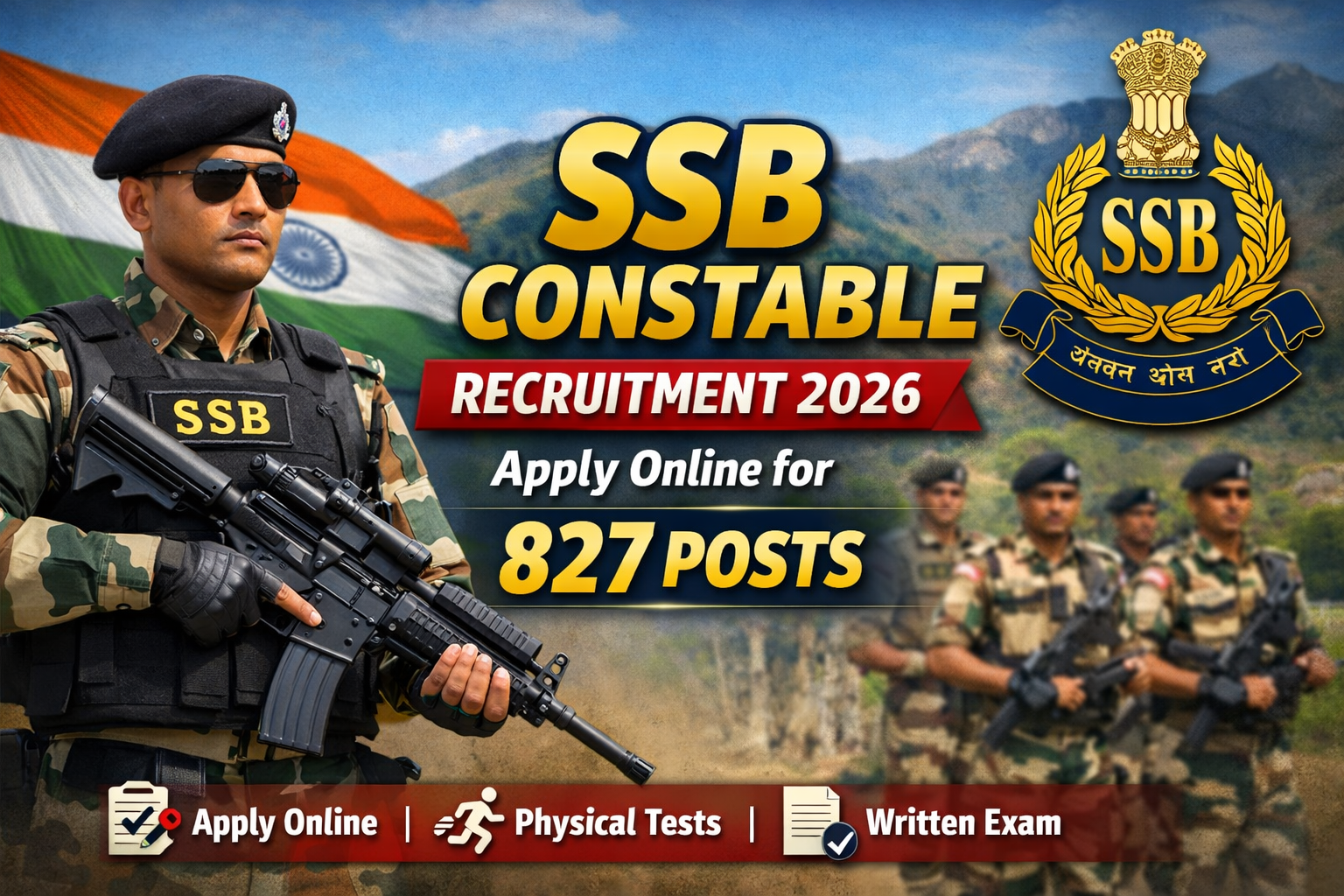 SSB Constable Recruitment 2026